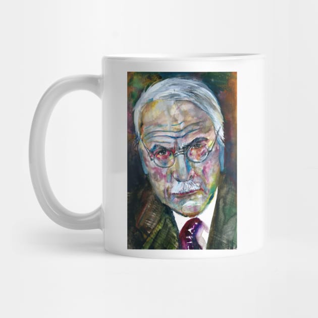 CARL JUNG - watercolor portrait .5 by lautir